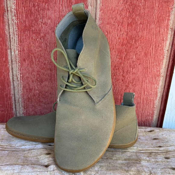 Mens Vivobarefoot Gobi canvas chukka boots Size US13 EU47 main image 4